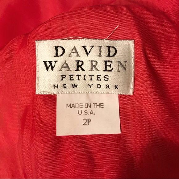 Vintage Cheongsam Coral Botanical Print Dress NWT - Picture 8 of 12